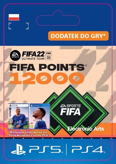 FIFA 22 12000 FIFA POINTS Sony SONY