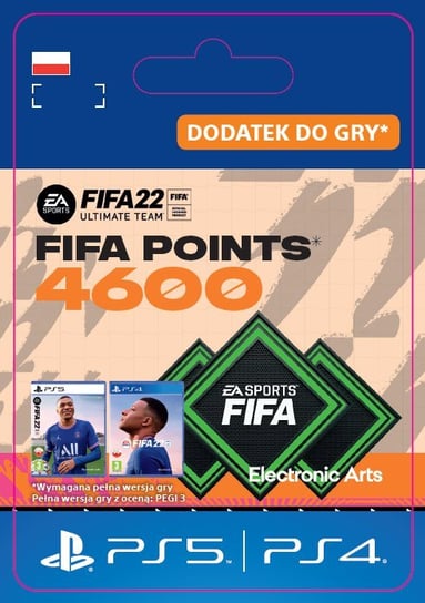 FIFA 22 4600 FIFA POINTS Sony SONY