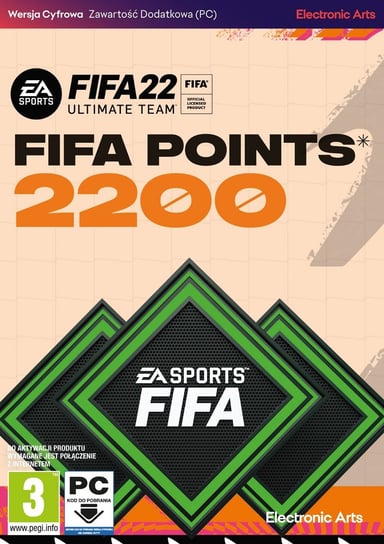 FIFA 22 Ultimate Team Points (2200 punktów) EA Sports