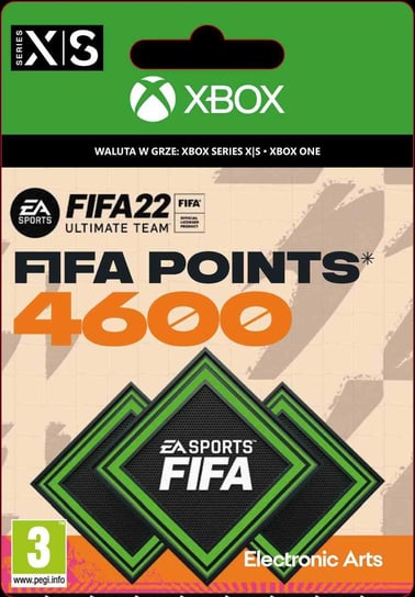 FIFA 22 Ultimate Team Points (4600 punktów) Microsoft Corporation