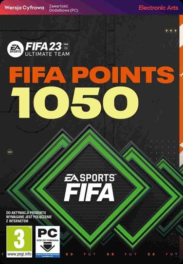 FIFA 23 Ultimate Team Points 1050 PC - kod Electonic Arts Polska