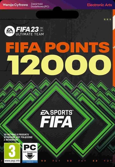 FIFA 23 Ultimate Team Points 12000 Electonic Arts Polska