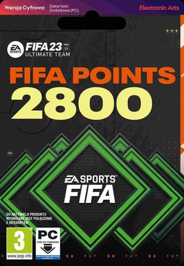 FIFA 23 Ultimate Team Points 2800 Electonic Arts Polska