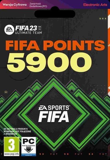 FIFA 23 Ultimate Team Points 5900 Electonic Arts Polska