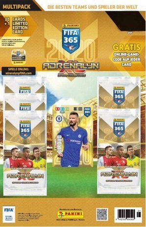 Fifa 365 2020 Adrenalyn XL Multipack 6 saszetek + 2 karty limitowane Panini S.p.A