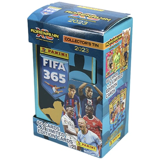 FIFA 365 Adrenalyn XL 2023 - mega puszka 60 kart + 2 limited Panini