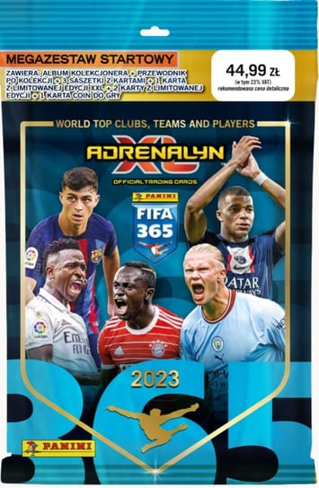 FIFA 365 Adrenalyn XL 2023 Mega Zestaw Startowy Panini