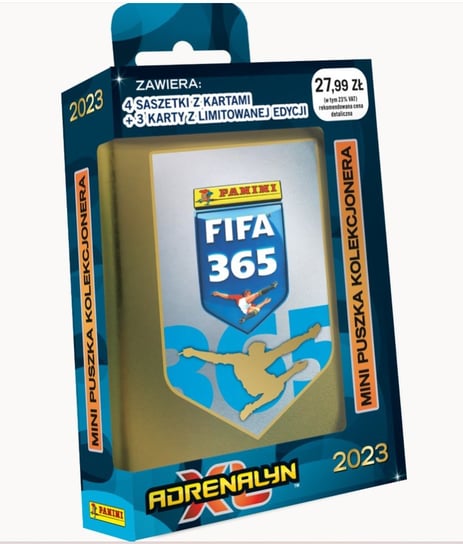 FIFA 365 Adrenalyn XL 2023 Mini Puszka Kolekcjonera Panini S.p.A