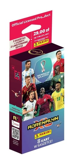 FIFA World Cup Qatar 2022 Adrenalyn XL Blister XL z Kartami Panini S.p.A