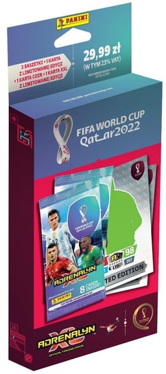 FIFA World Cup Qatar 2022 Adrenalyn XL Blister XXL z Kartami Panini S.p.A