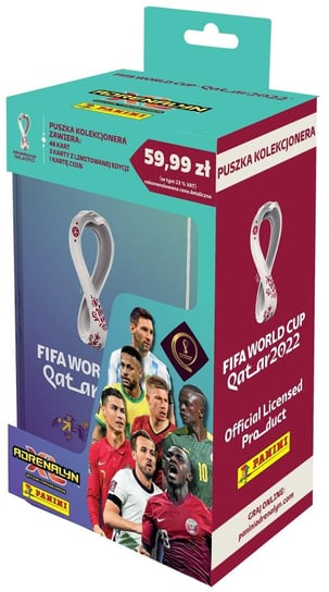 FIFA World Cup Qatar 2022 Adrenalyn XL Puszka Kolekcjonera z Kartami Panini S.p.A