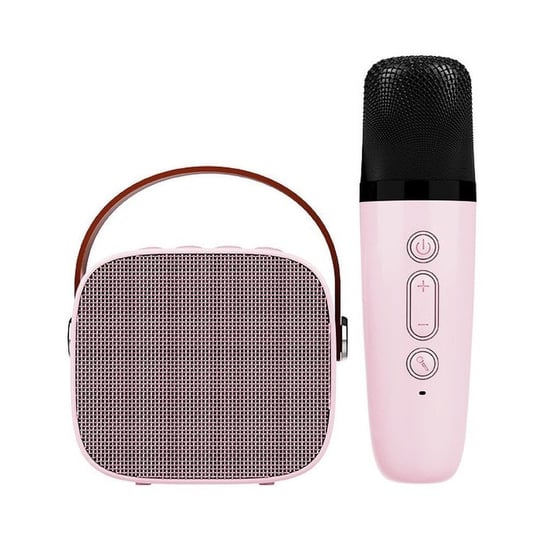 FIFINE E1 Pink mikrofon karaoke z głośnikiem bluetooth różowy Fifine