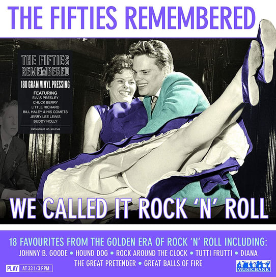 Fifties Remembered (Limited Edition), płyta winylowa Presley Elvis, Sinatra Frank, Berry Chuck, Cliff Richard, Dean Martin, Anka Paul, Lewis Jerry Lee, Bill Haley & His Comets, Platters, Como Perry, Little Richard