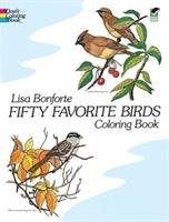 Fifty Favorite Birds Coloring Book Bonforte Lisa, Coloring Books