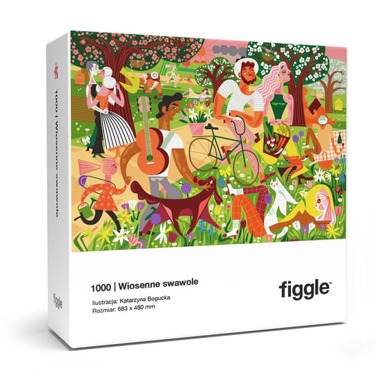 FIGGLE / Puzzle Wiosenne swawole 1000 el Figgle