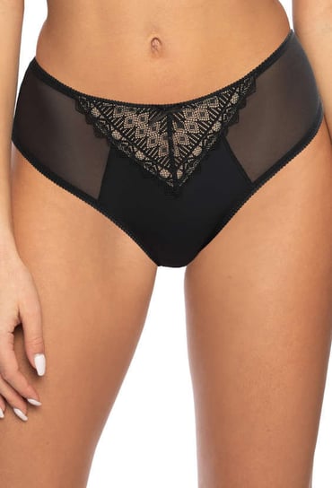 Figi czarno-beżowy Marion F-3539/5-42 MAT Lingerie