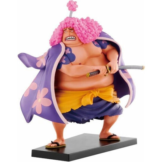 FIGURA ICHIBANSHO KAWAMATSU THE NINE RED SCABBARDS IS HERE ONE PIECE 15CM Banpresto