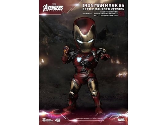 FIGURA JAJKA ATAKU MARVEL THE AVENGERS: ENDGAME IRON MAN MK85 USZKODZONA WERSJA Inna marka