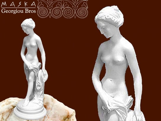 Figura kobiety -alabaster grecki MASKA