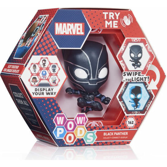 FIGURA LED WOW! POD BLACK PANTHER MARVEL Wow! Stuff