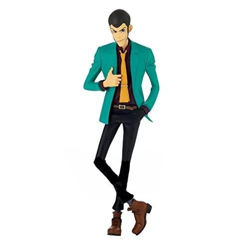 Figura Lupin Trzecia część 6 mistrzowskich gwiazdek | Banpresto wielokolorowy BP18080 BANDAI