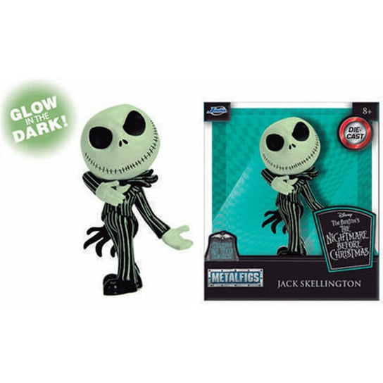 FIGURA METALFIGS JACK SKELLINGTON PESADILLA ANTES DE NAVIDAD 10CM Jada Toys