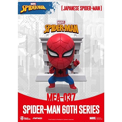 Figura Mini Egg Attack Marvel Spider-Man Japones Serie 60 Aniversario Grupo Erik