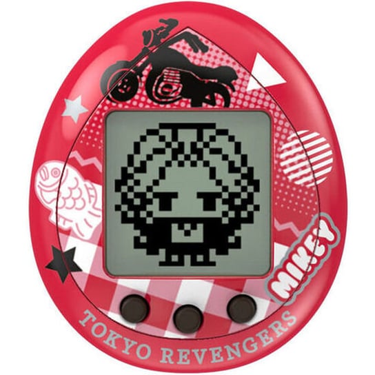 Figura Soporte Manjiro + Tamagotchi Hugmy Tokyo Revengers Banpresto