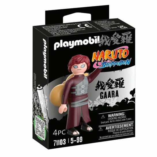 Figure Playmobil Naruto Shippuden - Gaara 71103 4 Pieces (S7190876) Playmobil