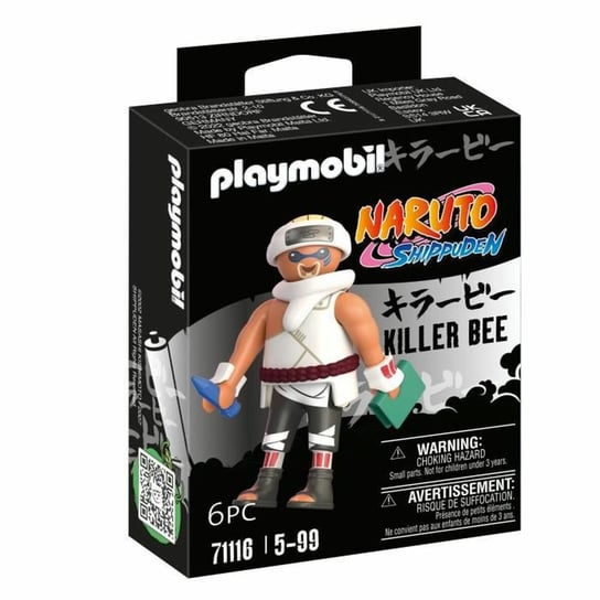 Figure Playmobil Naruto Shippuden - Killer B 71116 6 Pieces (S7190883) Playmobil