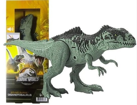Figurka 30Cm Gigantozaur Gigantosaurus Jurassic World Z Dźwiękiem Mattel