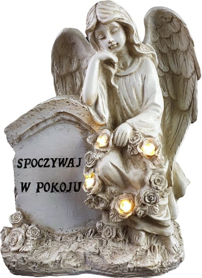 Figurka anioła duża podświetlana LED na baterie CORTINA