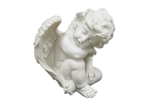 Figurka Aniołek PIGMEJKA, biały, 28,5x22 cm Pigmejka