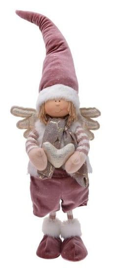 Figurka aniołek w spodniach 50cm różowy Intesi