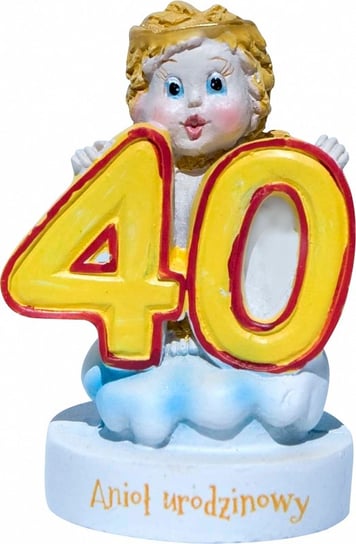 Figurka aniołka - Anioł na 40 urodziny Kemis - House of Gadgets