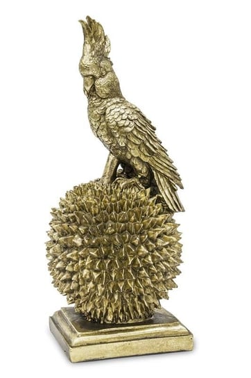 Figurka ART-POL Papuga, złota, 44x18x18 cm Art-Pol