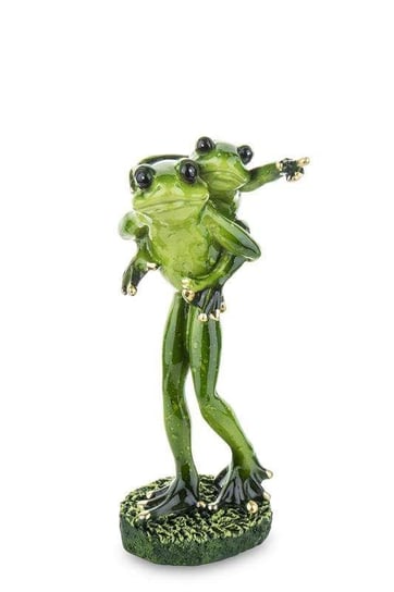 Figurka ART-POL Żaba turysta, zielona, 20x8x6,5 cm Art-Pol