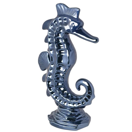 Figurka Ceramiczna - Dekoracyjny Konik Morski Kabello 29 Cm Duwen