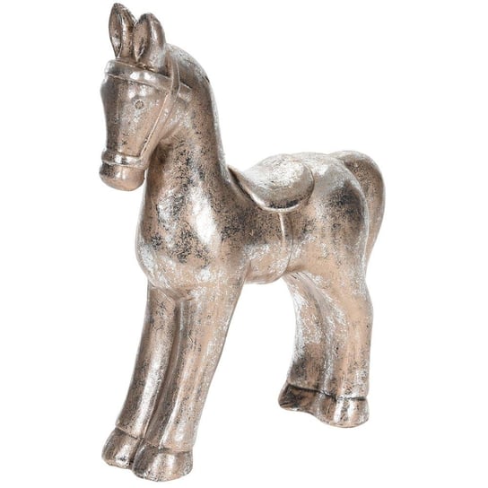 Figurka ceramiczna koń stojący 27 cm H&S Decoration