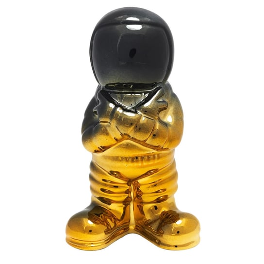 Figurka dekoracyjna Astronauta czarny Intesi