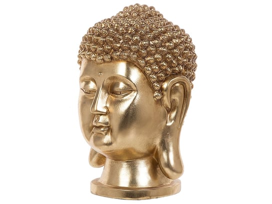 Figurka dekoracyjna BELIANI Buddha, złota Beliani