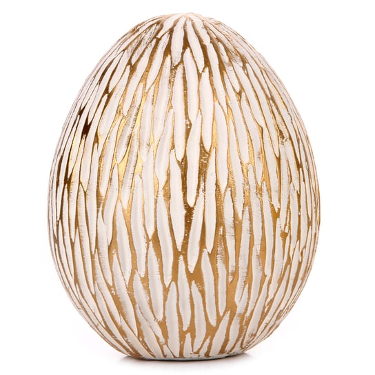 Figurka dekoracyjna, Easter, jajo ze złoceniami Empik