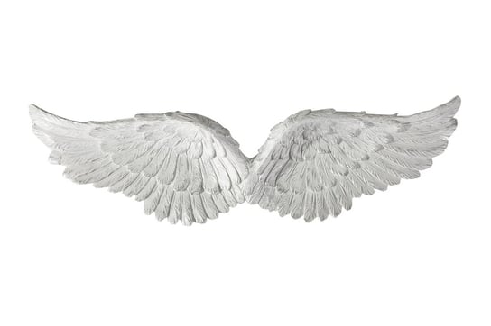 Figurka dekoracyjna EUROFIRANY Wings1, biała, 30x4 cm Eurofirany