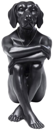 Figurka dekoracyjna Gangster Dog 26x33 cm czarna Kare Design