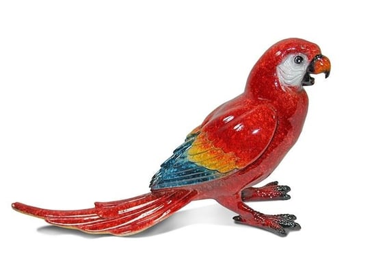 Figurka dekoracyjna Papuga, 16x7x10 cm Pigmejka