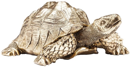 Figurka dekoracyjna Turtle 26x20 cm złota Kare Design