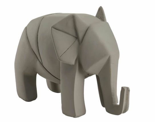 Figurka Elephant Origami szary Atmosphera