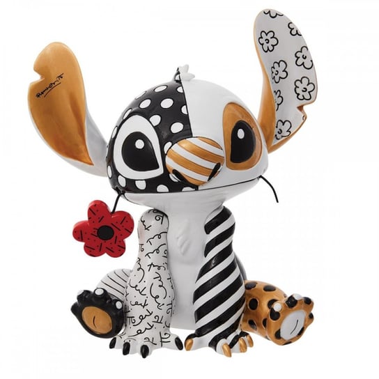 Figurka Enesco Disney Autorstwa Britto Stitch Midas, Duża, 18 Cm Wielokolorowa Enesco