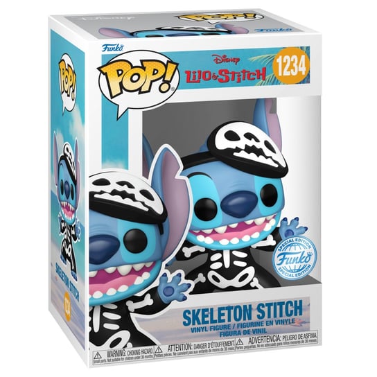 Figurka Funko Pop! #1234 Skeleton Stitch, Lilo I Stitch Exclusive - Disney Funko