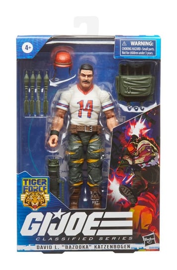 Figurka G.I. Joe Classified Series - Tiger Force: David L. Bazooka Katzenbogen Hasbro